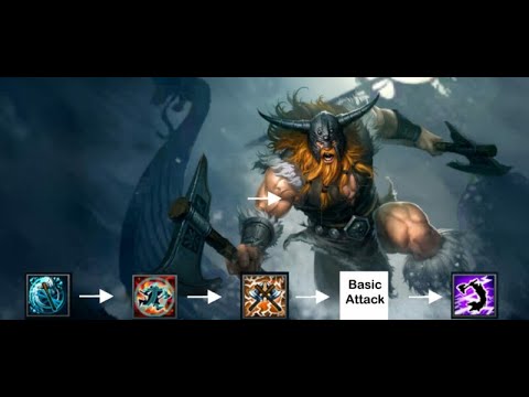 WILD RIFT OLAF MONTAGE #2 | Best Build | Олаф гайд для новичка