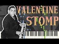 Thomas Fats Waller - Valentine Stomp (Solo Jazz Stride Piano Synthesia)