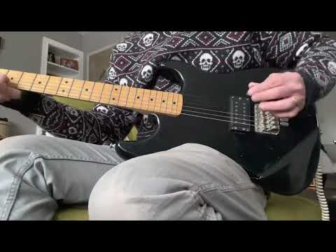 1980's Hondo ZX-100 Guitar Floyd Rose Tremolo + Grover Tuners