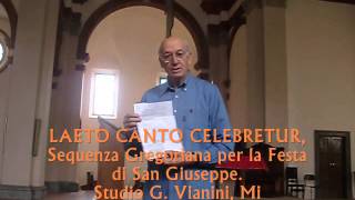 SEQUENZA: Laeto Cantu celebretur, Studio di Giovanni Vianini, Milano, It.