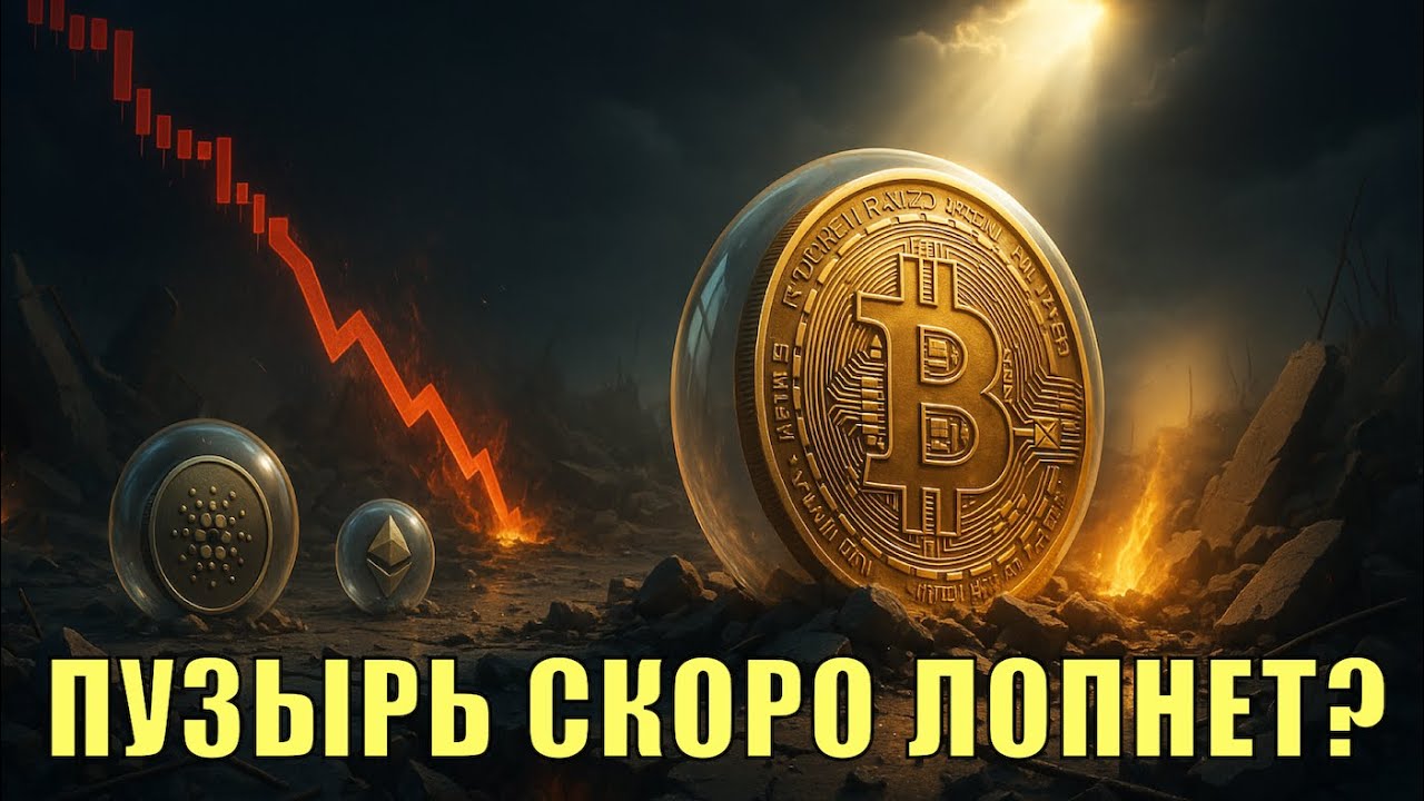 Биткойн: отскок не удался? Пузырь все-таки лопнет?