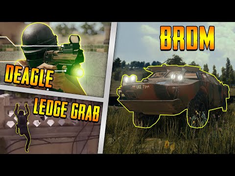 New Gun Deagle, BRDM Vehicle, Ledge Grabbing - PUBG New Update
