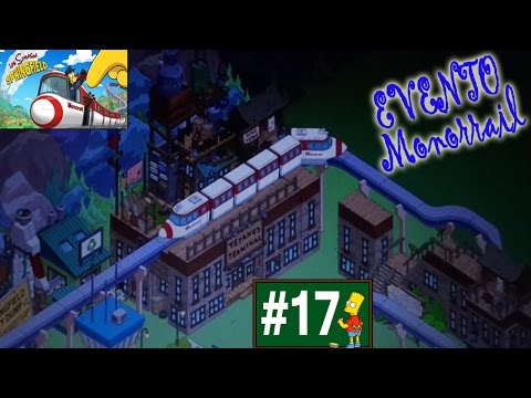 Los Simpson Springfield "Monorrail: Cap. 17 - Conseguir Pack de Partes Estación Terminal" por Tony