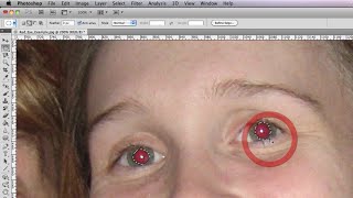 How To Remove Red Eye In Photoshop CS5