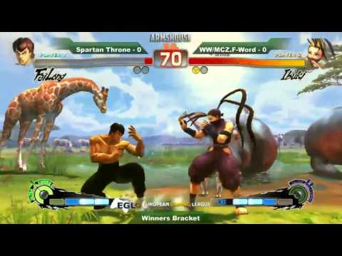 Spartan Throne (Fe) vs WW/MCZ.F-Word (Ib) - Top 8 EGL 8 SSF4