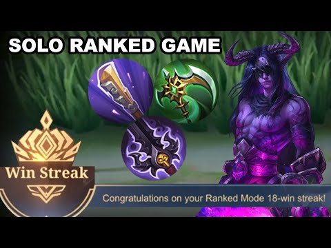 I ACHIEVED 18 WINSTREAK IN SOLO RANKED GAME USING THIS NEW TRINITY BUILD FOR MOSKOV! MUST TRY!!!