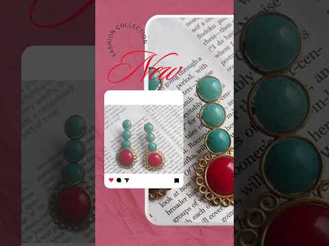 Brass Artisan Crafted Metalwork Earring Set