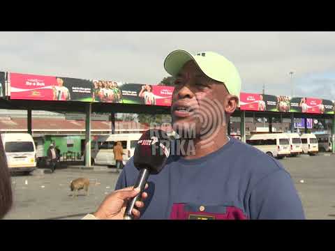 No resolution on ongoing taxi violence in Cape Town