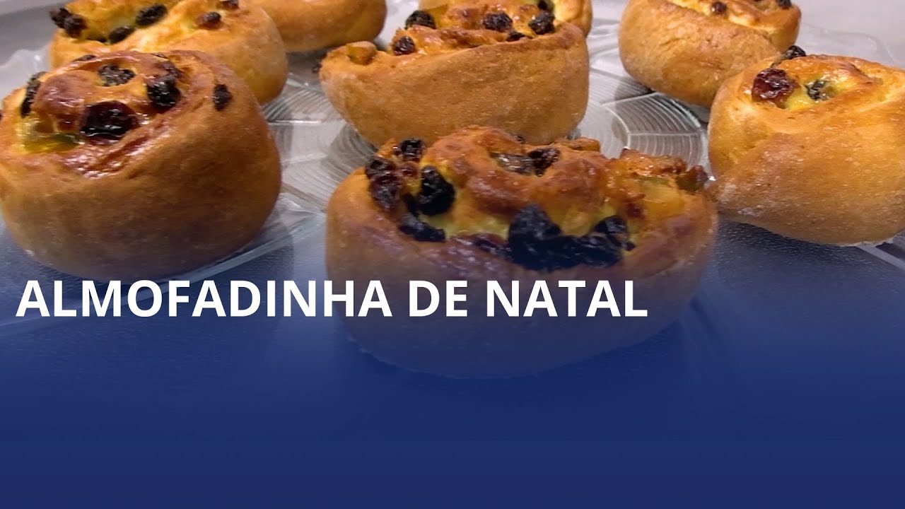 Almofadinha de Natal. Aprenda a preparar uma receita ideal para essa época de festas
