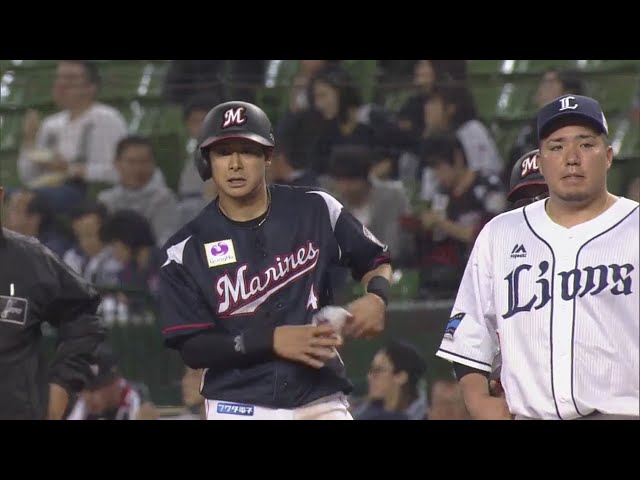 【6回表】マリーンズ・藤岡裕 本日3本目ヒットは追加点となるタイムリー!! 2018/5/11 L-M