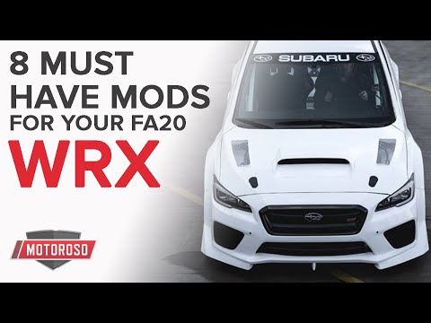 8 Must Have Mods for 2015+ Subaru WRX