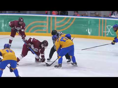 Latvia U17 vs Ukraine U17 (4:5) Highlights 14.02.2025 | European Youth Olympic Festival