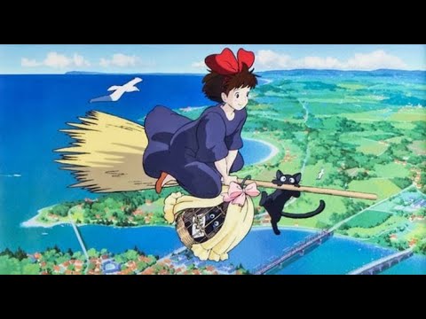 Kiki's Delivery Service - A town with an ocean view (1 hour)[Piano x Relaxing🎧] 海の見える街 「魔女の宅急便」より