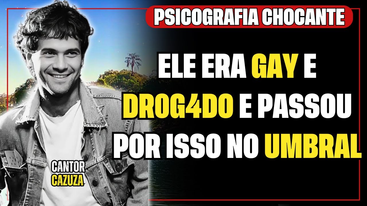 CAZUZA VOLTA EM CARTA PSICOGRAFADA CHOCANTE E RELATA O QUE PASSOU POR CONTA DE SEUS EXCESSOS