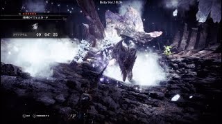 [MHWI:β]イヴェルカーナ　弓ソロ　9'04''25