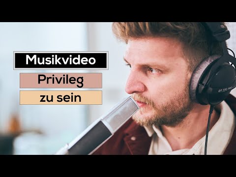 Privileg zu sein I Samuel Harfst Musikvideo Live in Studio