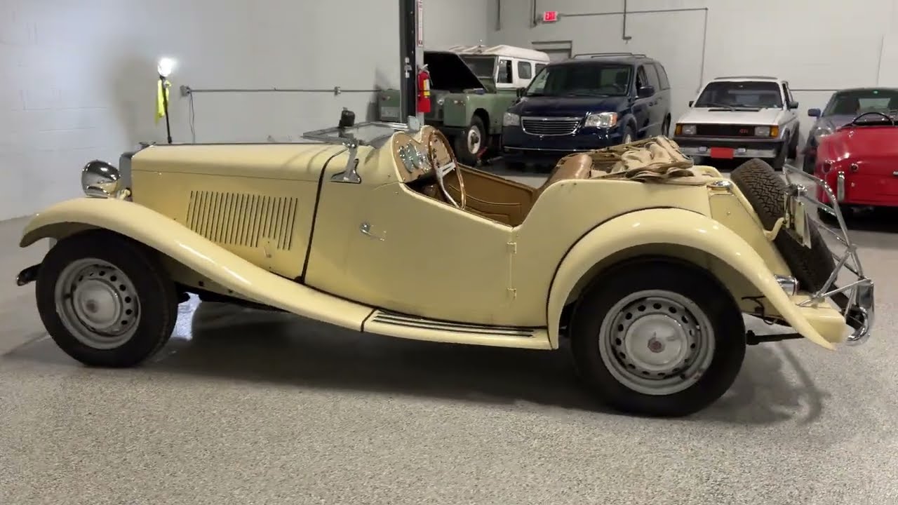 **Now SOLD** 1953 MG TD Roadster 4-Speed Manual