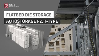View the video above to see the Flatbed Die Storage Solutions - Fully Automatic