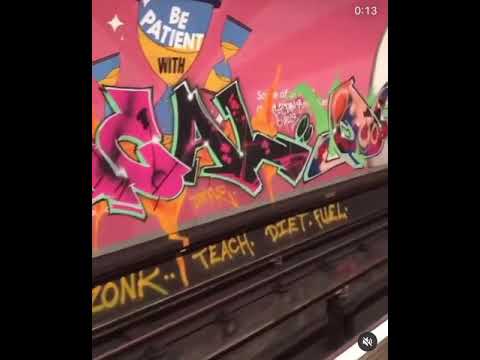 Oxford Circus Christmas day graffiti damage 2020 dds crew