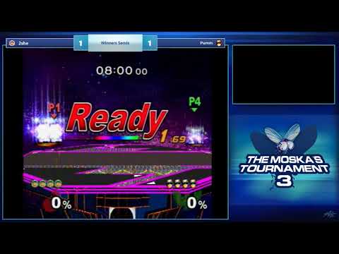 The Moska's 3 SSBM - Touche (Ice Climbers) vs Pumm (Captain Falcon) - Winners Semis