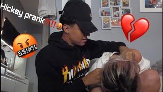 Hickey Prank On Boyfriend!! **HE LEFT ME**