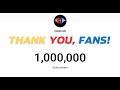 Thank you for 1 Million subscribers! | NASCAR