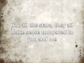 In the End - The Royal Concept Lyrics 