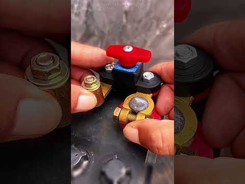 Installation method of portable battery disconnect switch 🛠️🚗🔋🔌