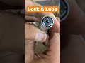 Testing out the lock and lube grease gun coupler￼