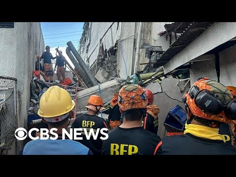 Massive earthquake rocks the Philippines and causes small tsunami