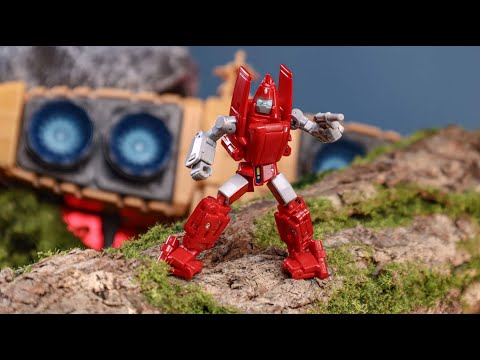 Transformers stop motion：Na H55 Hughes Powerglide stop motion review by Mangmotion