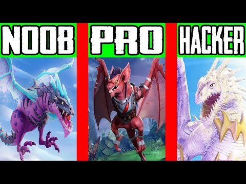 Hungry Dragon - Tony Dragon VS Helion Dragon VS Raktavi Dragon - NOOB VS PRO VS HACKER