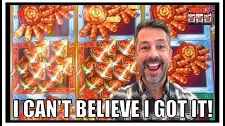 BIG WIN! IT IS SO HARD TO GET THIS BONUS on the DRAGON FIRE SLOT MACHINE! Video