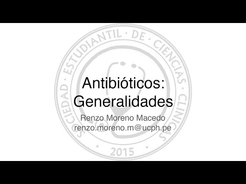 Farmacología - Antibióticos: Generalidades
