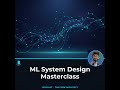 ML System Design Masterclass The Code Architect Mlsystemdesign Mlengineering Modeldeployment