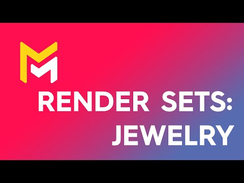 Maverick Render Product Viz Render Sets Layers Jewelry 01