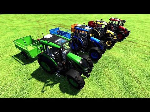 HARVESTING AND LOAD WHEAT IN MINI TRUCKS - Farming Simulator 22