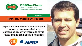 Aspectos Mecanísticos e Reatividade de Complexos Doador-Aceitador de Elétrons | Márcio W. Paixão