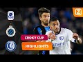 WIE O WIE PAKT DE EERSTE FINALEPLAATS? ?? | Club Brugge vs Gent | Croky Cup 2021/22 | Samenvatting