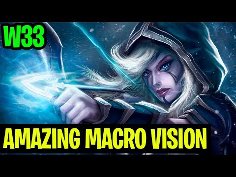 W33 HAS AN AMAZING MACRO VISION - Dota 2