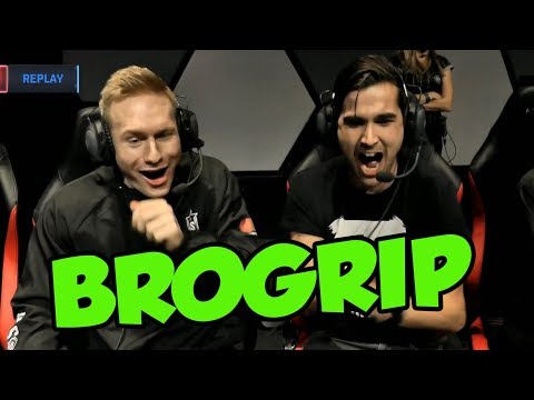 Gripex - REACTING TO MY ALL STAR TANDEM MODE LEE SIN PLAYS WITH BROXAH