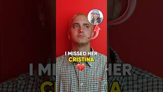 Eminem and Cristina Aguilera Story 💔 #eminem #shorts