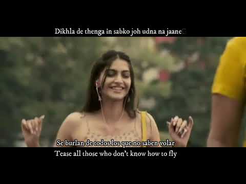 Masakali-Delhi 6-subtitulos español-english-Abhishek Bachchan-Sonam Kapoor-Canción de Bollywood