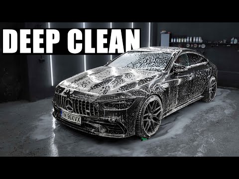 Winter Destroyed This AMG GT's Look – Satisfying Deep Clean Refresh