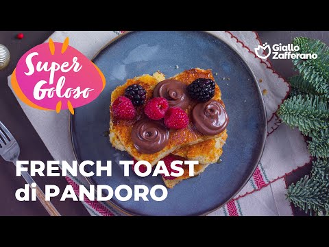 FRENCH TOAST di PANDORO con NUTELLA...un DOLCE RISVEGLIO๐