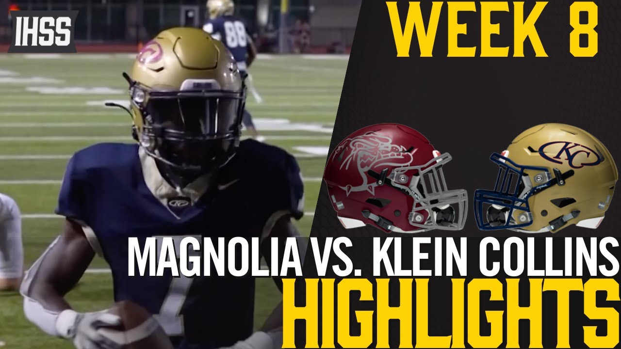 Magnolia vs Klein Collins Epic Showdown! Home Team Triumphs 45-42
