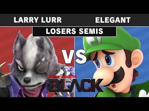 Genesis Black - T1 | Larry Lurr (Wolf) Vs NVR | Elegant (Luigi) Losers Semis - Smash Ultimate