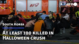 More than 100 killed in Halloween crush in Seoul | AFP