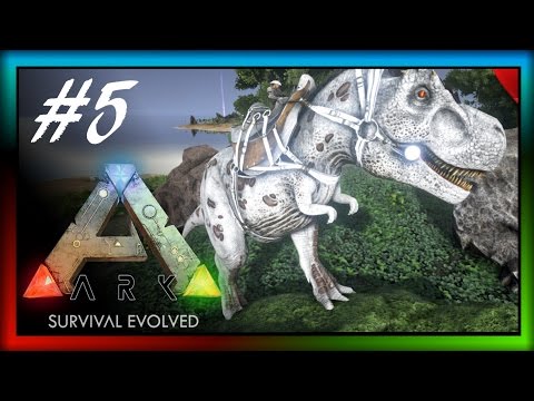 "DOUBLE ALBINO T-REX TAMING" (ARK: Survival Evolved) #5