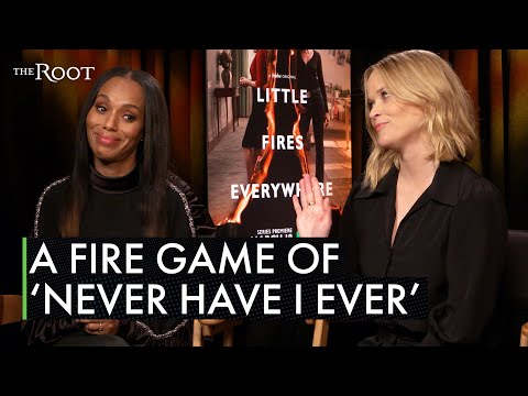 Kerry Washington and Reese Witherspoon Play 'Never Have I Ever' | The Root